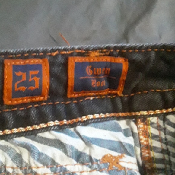 ROCK REVIVAL JEANS SIZE 25 - Picture 6 of 8
